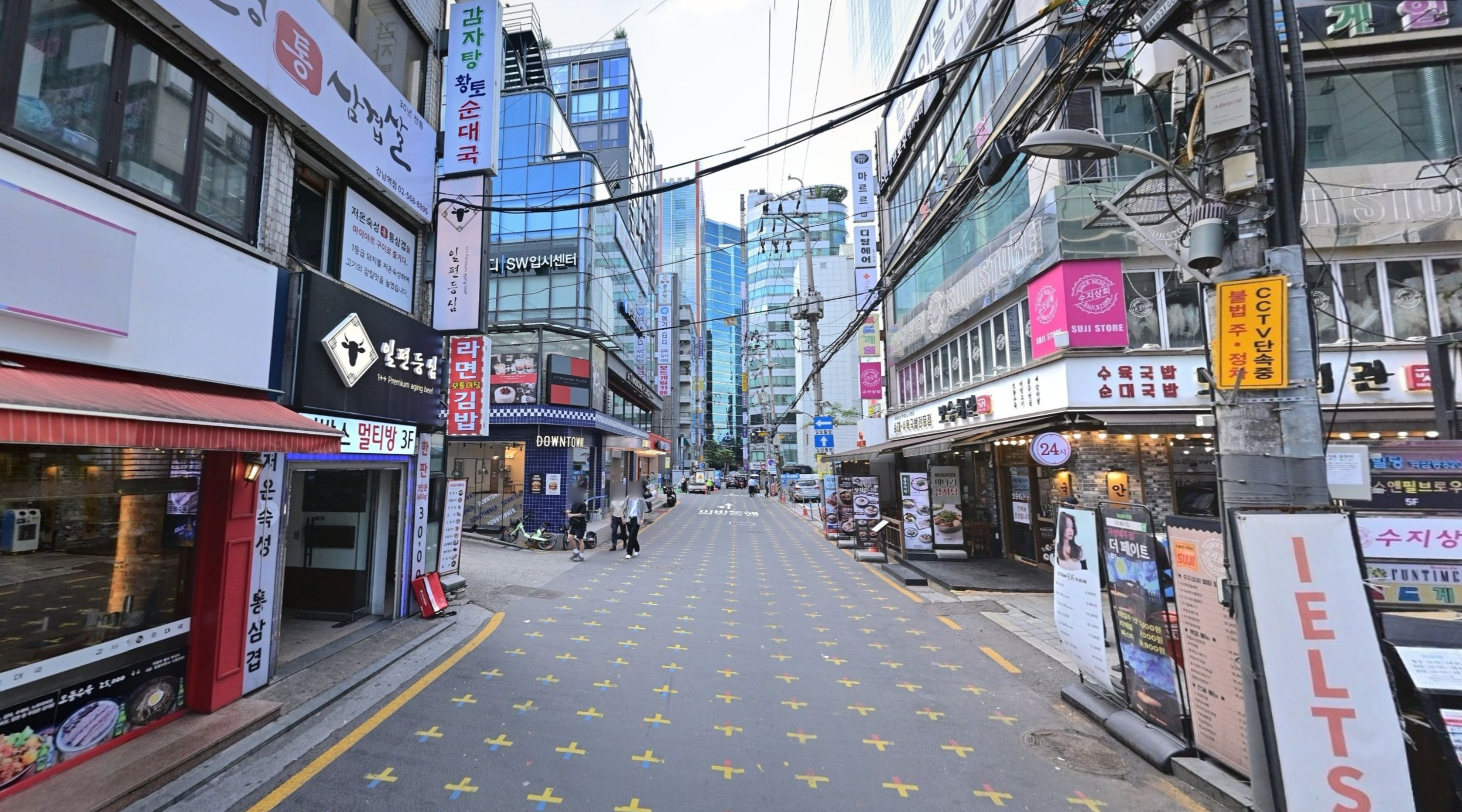 มุมมองหลังเลี้ยวขวา