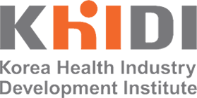 โลโก้สถาบันพัฒนาอุตสาหกรรมสุขภาพเกาหลี